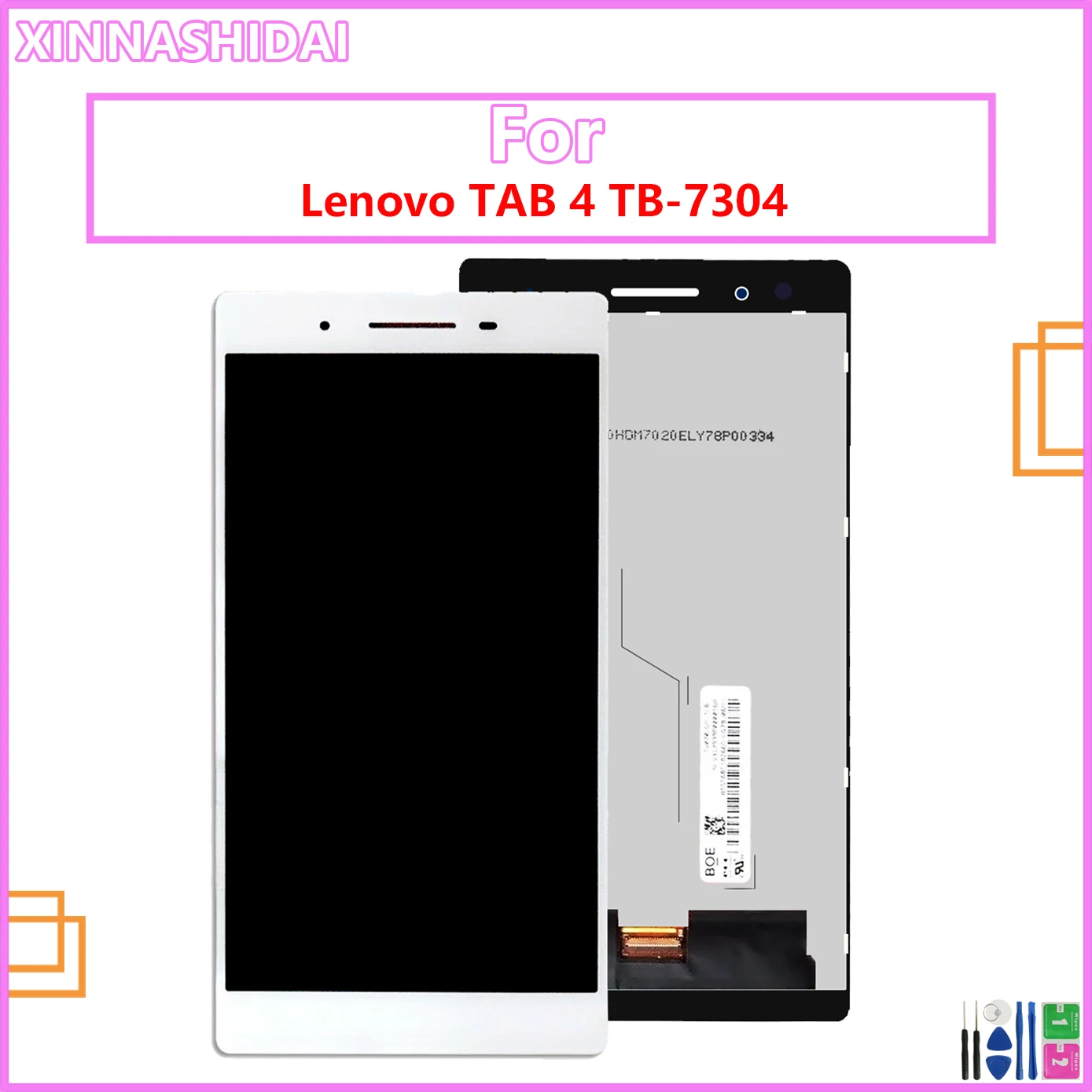 ЖК-дисплей для Lenovo-TB-7304 7304F TB-7304X LCD дисплей дигитайзер сенсорная панель стекло в сборе
ЖК-дисплей для Lenovo-TB-7304 7304F TB-7304X LCD дисплей дигитайзер сенсорная панель стекло в сборе