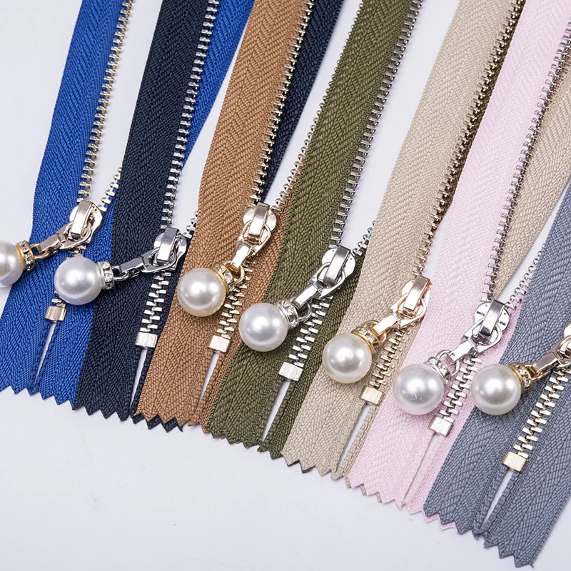 20cm High-end 3# Metal Zippers Close End Smooth Pearl Pendant Zipper Pulls For Sew DIY Bags Pocket Wallet Sweater Zip Decoration
20cm High-end 3# Metal Zippers Close End Smooth Pearl Pendant Zipper Pulls For Sew DIY Bags Pocket Wallet Sweater Zip Decoration