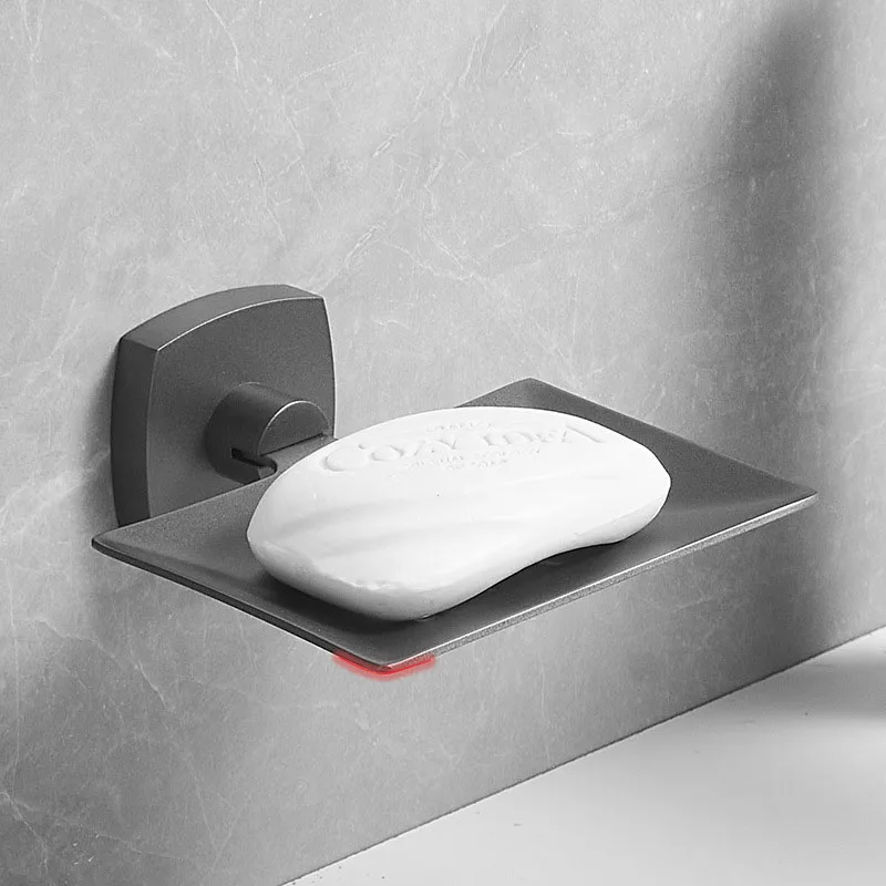 Gun Grey Soap Dish 304 Stainless Steel Hanging Draining Soap Box Bathroom Storage Box Bathroom Shelf
Gun Grey Soap Dish 304 Stainless Steel Hanging Draining Soap Box Bathroom Storage Box Bathroom Shelf