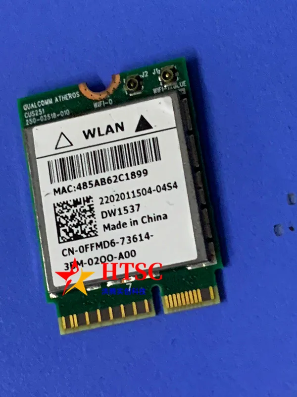 Оригинальная модель FFMD6 0FFMD6 для Dell Venue 11 Pro 7130 7139 WIFI-карта NGFF DW1537 Бесплатная доставка
Оригинальная модель FFMD6 0FFMD6 для Dell Venue 11 Pro 7130 7139 WIFI-карта NGFF DW1537 Бесплатная доставка