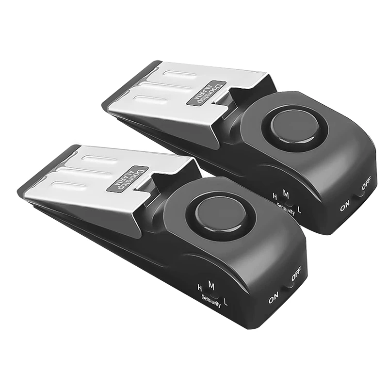 2 Pack Door Stop Alarm Door Alarm With 120DB Security Siren For Home Security Door Alarms
2 Pack Door Stop Alarm Door Alarm With 120DB Security Siren For Home Security Door Alarms