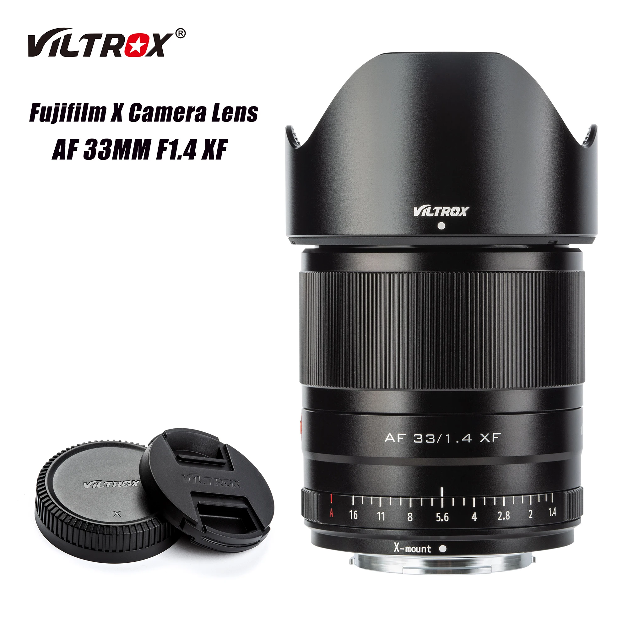 Viltrox 33mm F1.4 XF Auto Focus Portrait Large Aperture Lens APS-C For Fujifilm Fuji X Mount Camera Lens X-T3 X-T30 X-T20 X-Pro2
Viltrox 33mm F1.4 XF Auto Focus Portrait Large Aperture Lens APS-C For Fujifilm Fuji X Mount Camera Lens X-T3 X-T30 X-T20 X-Pro2