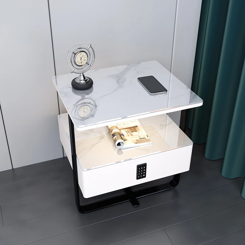 Storage Cabinet Nightstand Smart Bedside Table Multifunctional Nightstand Nordic Modern Mesitas De Noche Home Furniture WK50NS
Storage Cabinet Nightstand Smart Bedside Table Multifunctional Nightstand Nordic Modern Mesitas De Noche Home Furniture WK50NS