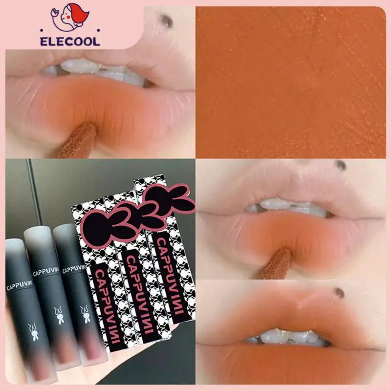 Soft Mist Lip Tint Mud Non-stick Cup Chestnut Brown Red Lip Mud Velvet Matte Lipstick 6 Colors Lips Makeup Moisturizing
Soft Mist Lip Tint Mud Non-stick Cup Chestnut Brown Red Lip Mud Velvet Matte Lipstick 6 Colors Lips Makeup Moisturizing