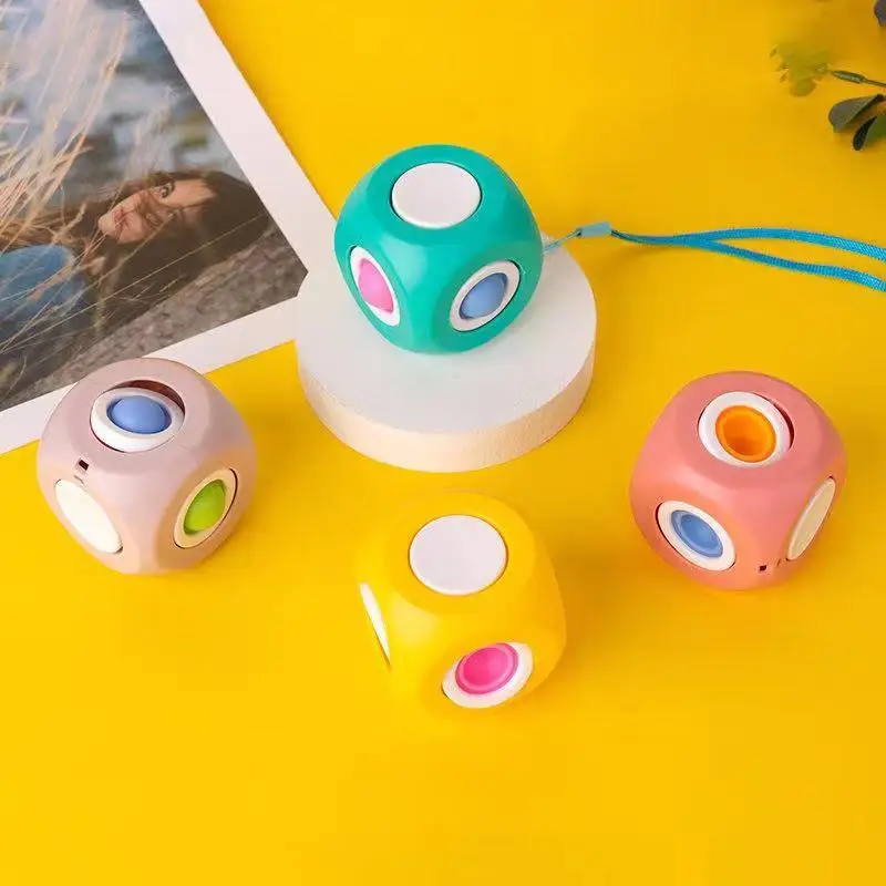 2 In 1 Fidget Toys Finger Top Decompression Toy Fingertip Spinning Top Fidget Cube Spinner Anti-Anxietyfor Kids Adult Gifts
2 In 1 Fidget Toys Finger Top Decompression Toy Fingertip Spinning Top Fidget Cube Spinner Anti-Anxietyfor Kids Adult Gifts