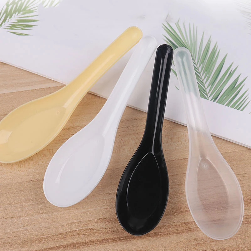 60pcs Disposable Plastic Spoons Kitchen Soup Spoons Porridge Spoons Fast Food Spoons Takeaway Spoons
60pcs Disposable Plastic Spoons Kitchen Soup Spoons Porridge Spoons Fast Food Spoons Takeaway Spoons