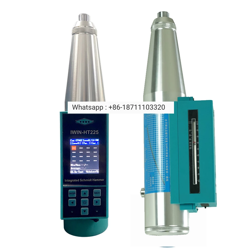 Factory Price High Quality Portable Sclerometer Rebound Schmidt Hammer Test Concrete Testing Equipment
Factory Price High Quality Portable Sclerometer Rebound Schmidt Hammer Test Concrete Testing Equipment