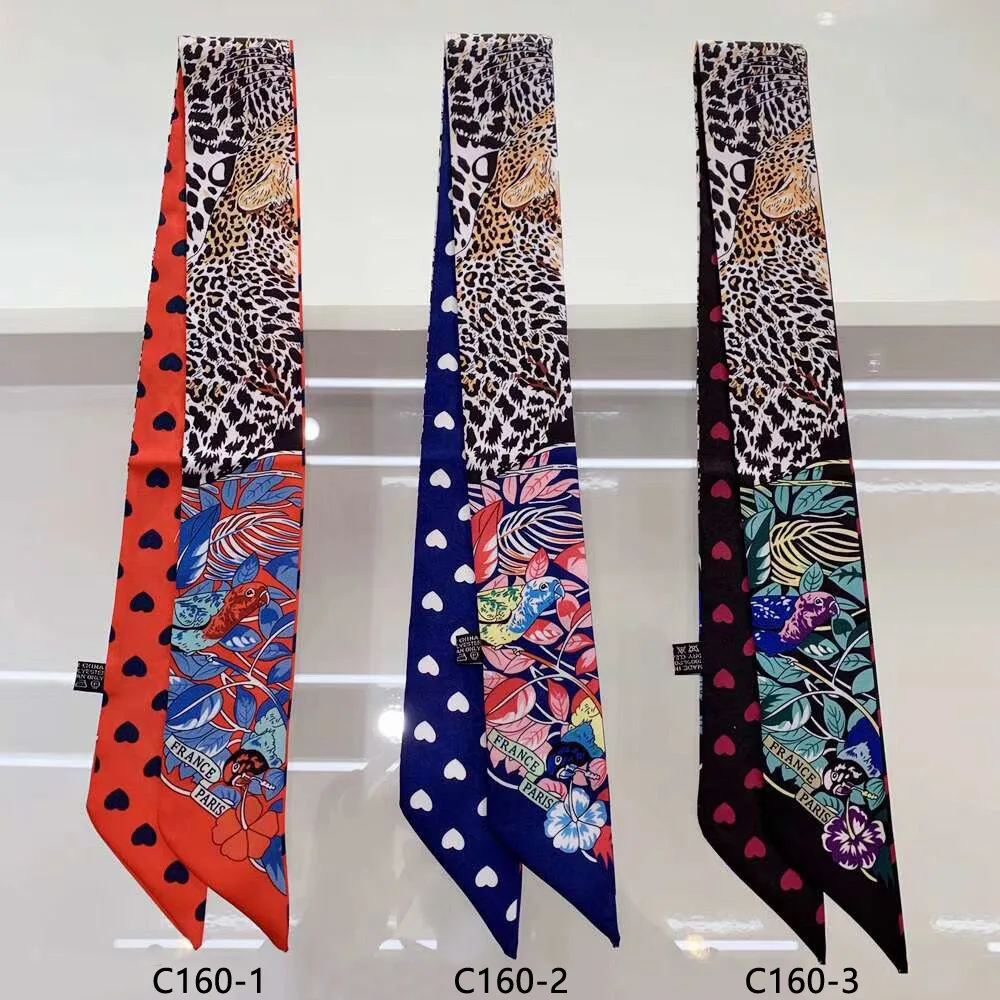 Leopard Heart Print Hair Band Narrow Scarf for Women Headscarf Shirt Hat Decorative Ribbon Foulard Ladies Neck Long Scarf Shawl
Leopard Heart Print Hair Band Narrow Scarf for Women Headscarf Shirt Hat Decorative Ribbon Foulard Ladies Neck Long Scarf Shawl