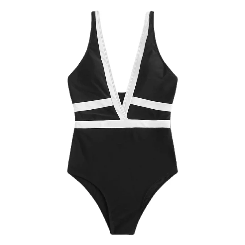Sexy Plunge V Neck Monokini Hollow Out Swimsuits Women 2022 Black&White Bathing Suit Backless Bodysuit Beachwear
Sexy Plunge V Neck Monokini Hollow Out Swimsuits Women 2022 Black&White Bathing Suit Backless Bodysuit Beachwear