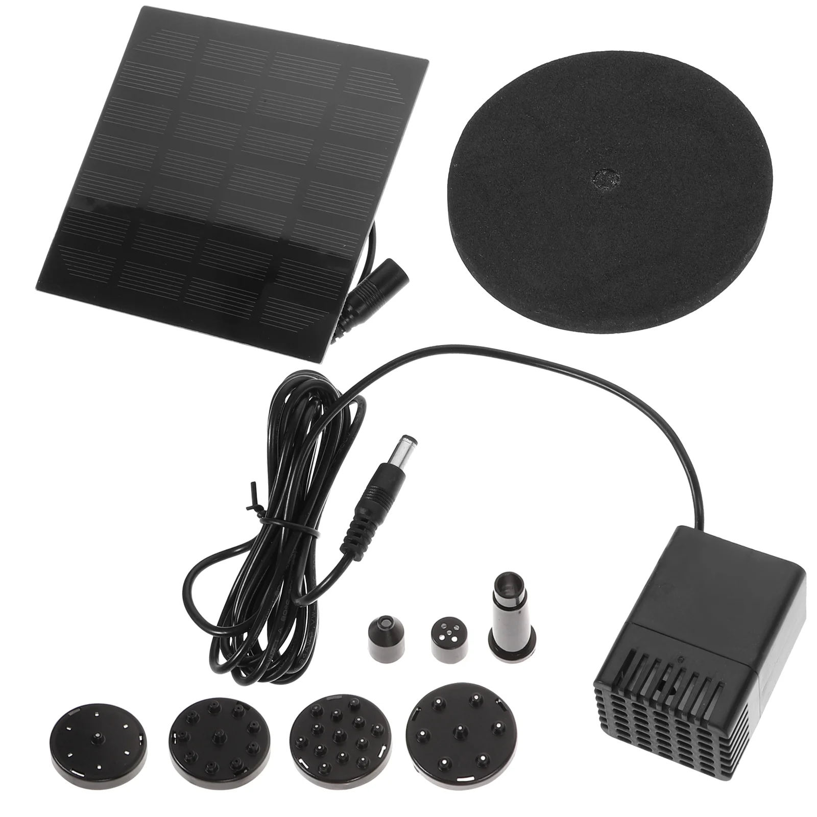 

12 W Solar Water Pump Outdoor Watering Submersible Water Fountain for Pond Pool Aquarium Fountains Spout Garden Patio