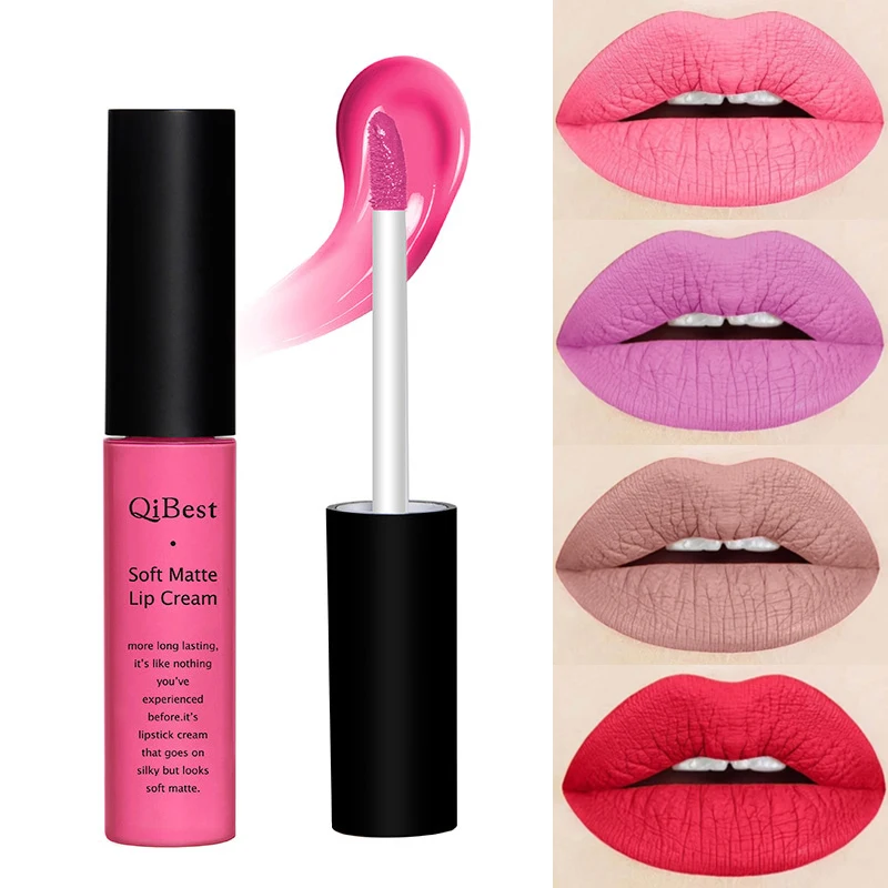 16Colors Matte Liquid Lipstick Waterproof Long Lasting Moisturizing Velvet Nude Red Lip Gloss Non-stick Cup Lip Pigment Cosmetic
16Colors Matte Liquid Lipstick Waterproof Long Lasting Moisturizing Velvet Nude Red Lip Gloss Non-stick Cup Lip Pigment Cosmetic