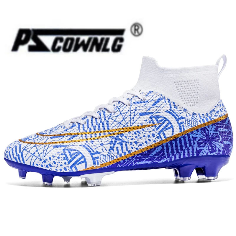Men Soccer Shoes AG/TF High Ankle Football Boots Outdoor Non Slip Ultralight Kids Football Cleats Sneakers Plus
Men Soccer Shoes AG/TF High Ankle Football Boots Outdoor Non Slip Ultralight Kids Football Cleats Sneakers Plus