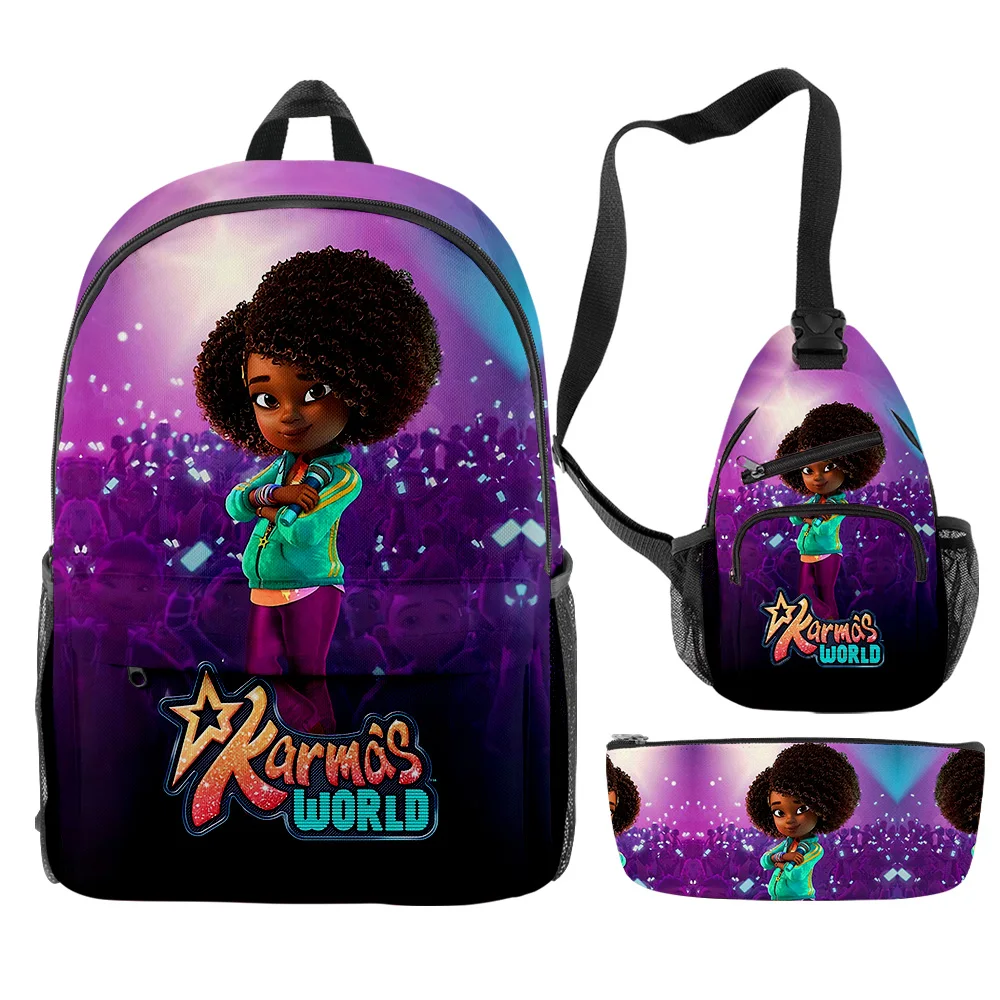 Creative Karma's World Music TV Series 3D Print 3pcs/Set pupil School Bags Trendy Travel Laptop Backpack Chest Bag Pencil Case
Creative Karma's World Music TV Series 3D Print 3pcs/Set pupil School Bags Trendy Travel Laptop Backpack Chest Bag Pencil Case