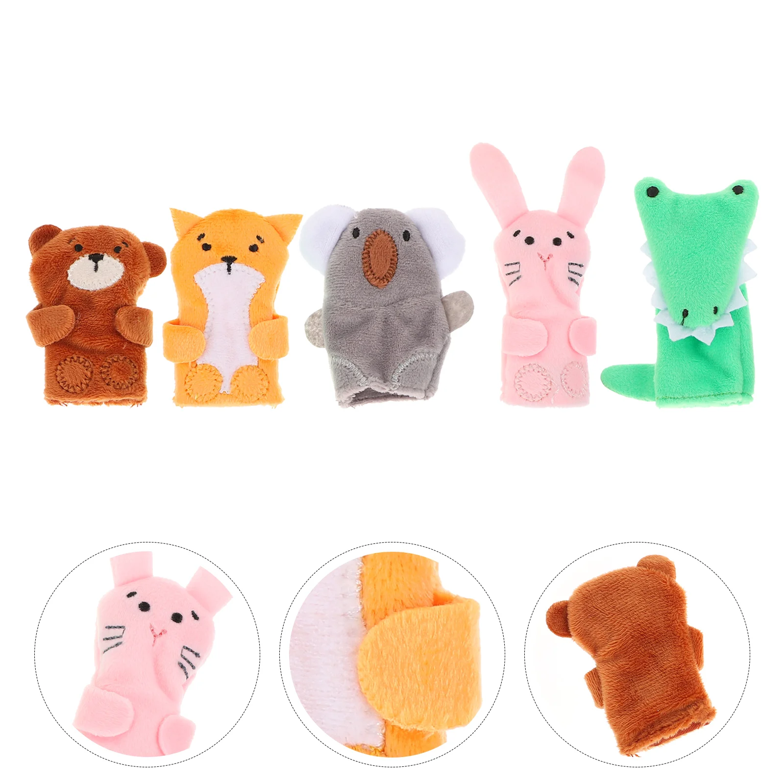 5 шт., игрушечные куклы на палец
5 шт., игрушечные куклы на палец