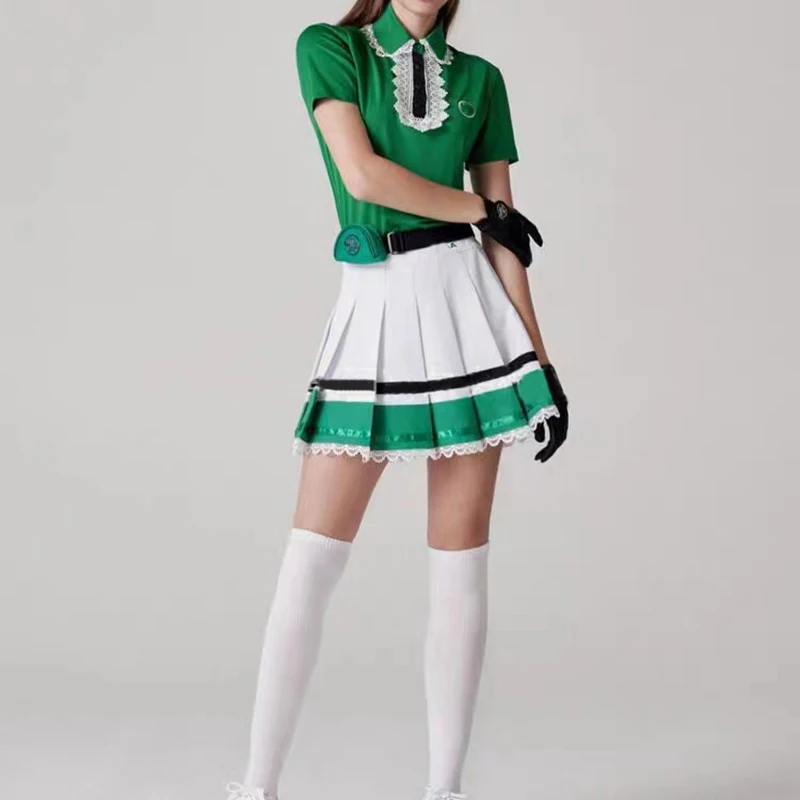 2023 New Golf Clothing Women's Short Skirt Tennis Fashion Everything Pleated Skirt Baseball Sports Half Culottes
2023 New Golf Clothing Women's Short Skirt Tennis Fashion Everything Pleated Skirt Baseball Sports Half Culottes