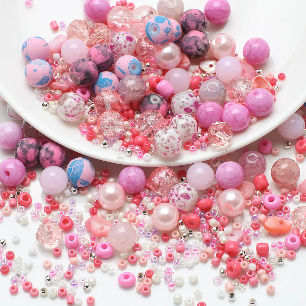 Mix Size Crackles Glass Sew On Rhinestones Beads Pink Crystal Bead for Making Bracelets DIY Crafts Sewing Clothes Accessories
Mix Size Crackles Glass Sew On Rhinestones Beads Pink Crystal Bead for Making Bracelets DIY Crafts Sewing Clothes Accessories
