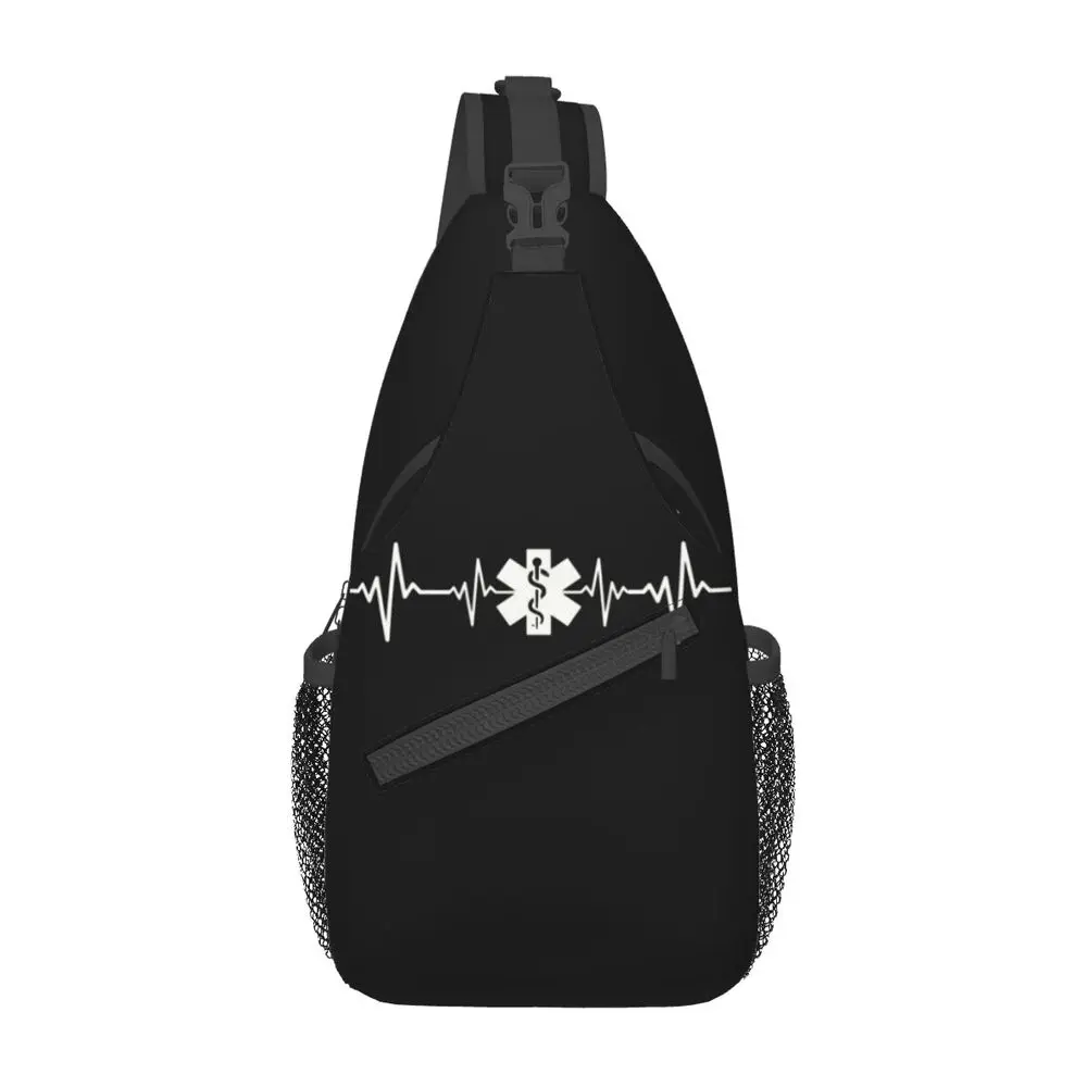 Star Of Life Heartbeat Sling Chest Bag Customized Paramedic Emt Crossbody Shoulder Backpack for Men Cycling Camping Daypack
Star Of Life Heartbeat Sling Chest Bag Customized Paramedic Emt Crossbody Shoulder Backpack for Men Cycling Camping Daypack