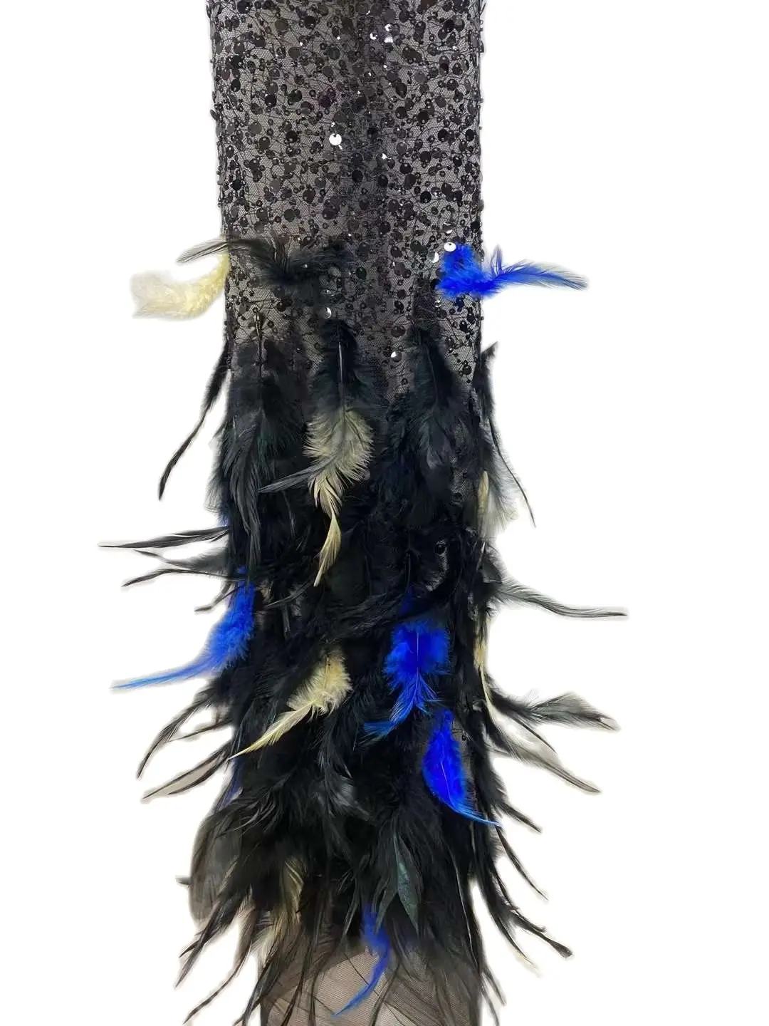 Black Color Hot Selling African Sequins Beads Feather Fabric Pretty Design JRB-7.72001 Embroidered Tulle Mesh for Party Dress
Black Color Hot Selling African Sequins Beads Feather Fabric Pretty Design JRB-7.72001 Embroidered Tulle Mesh for Party Dress