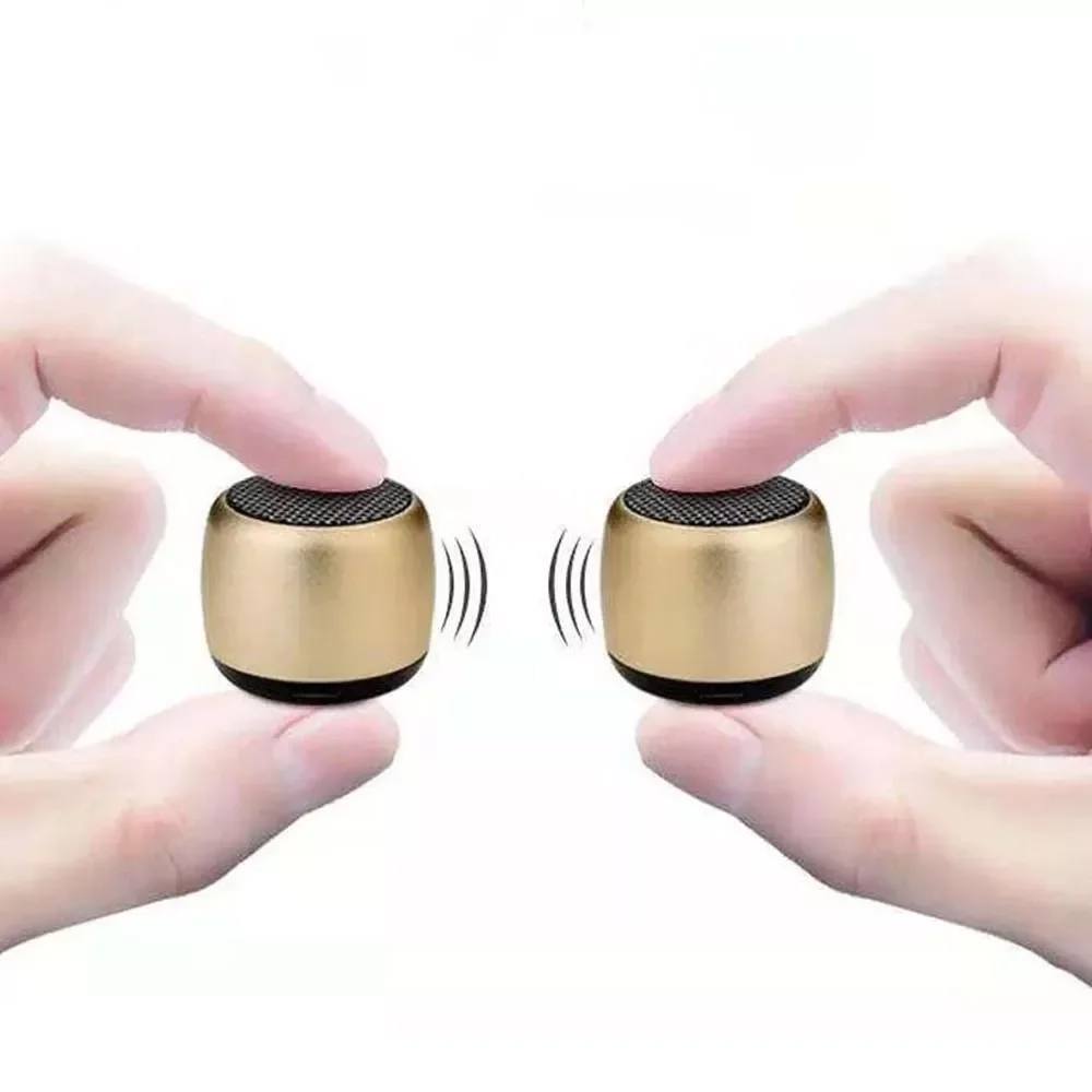 Metal Mini Wireless Bluetooth Speaker Portable Music Subwoofer Super Bass Stereo Column Mobile Phone Computer Music Player
Metal Mini Wireless Bluetooth Speaker Portable Music Subwoofer Super Bass Stereo Column Mobile Phone Computer Music Player