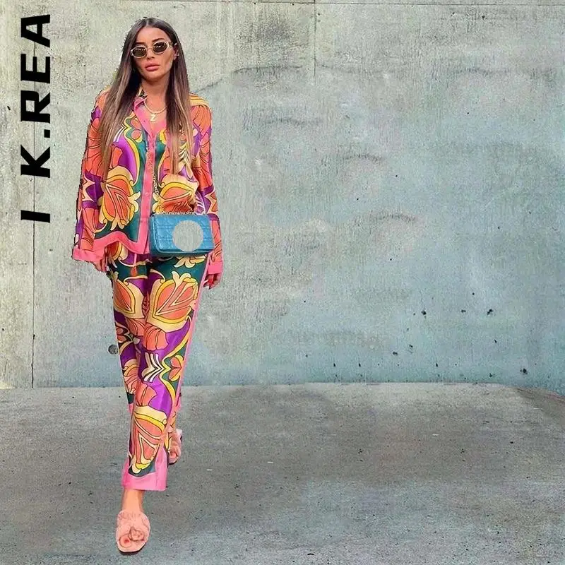 I K.Rea Fashion Women Set Party Long Pants Simple 2 Piece Set Ladies Women's Pants Casual Female Women's Tracksuit Set
I K.Rea Fashion Women Set Party Long Pants Simple 2 Piece Set Ladies Women's Pants Casual Female Women's Tracksuit Set