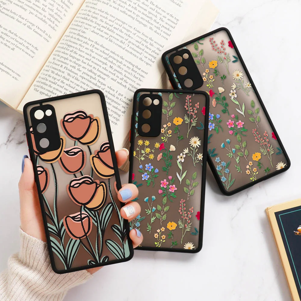 A52 A12 A21S Case For Samsung S20 FE Case Hard PC Funda Samsung S21 Ultra S21 Plus S20FE A32 A72 A51 A71 A31 Cover Matte Flower
A52 A12 A21S Case For Samsung S20 FE Case Hard PC Funda Samsung S21 Ultra S21 Plus S20FE A32 A72 A51 A71 A31 Cover Matte Flower