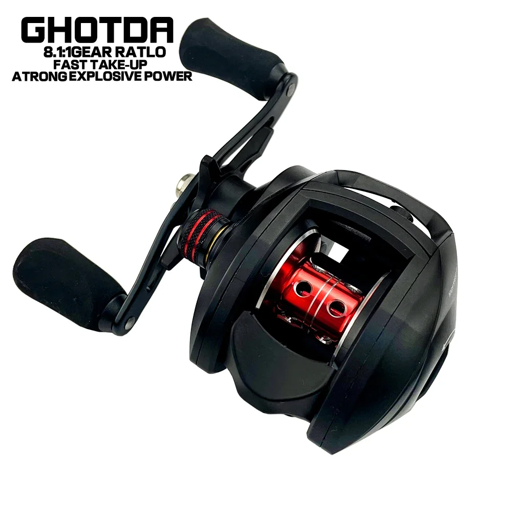 Baitcasting Reel Casting Reel 17+1BB Right /Left Handle Gear 8.1:1 Fishing Reel Wheel Fishing Tackle 10KG Max Drag
Baitcasting Reel Casting Reel 17+1BB Right /Left Handle Gear 8.1:1 Fishing Reel Wheel Fishing Tackle 10KG Max Drag