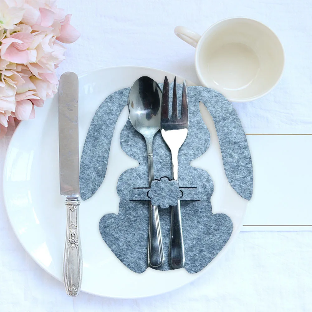 4pcs Easter Cutlery Holders Knife Fork Cover Pouch Home Tableware Storage Bags for Easter Dinning Table Pouch Decorations
4pcs Easter Cutlery Holders Knife Fork Cover Pouch Home Tableware Storage Bags for Easter Dinning Table Pouch Decorations