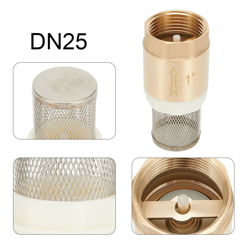 Brass Foot BSP Internal Thread Valves DN25 Check Stainless Steel Suction Baskets With Steel Strainer Filter For Water Pumps
Brass Foot BSP Internal Thread Valves DN25 Check Stainless Steel Suction Baskets With Steel Strainer Filter For Water Pumps