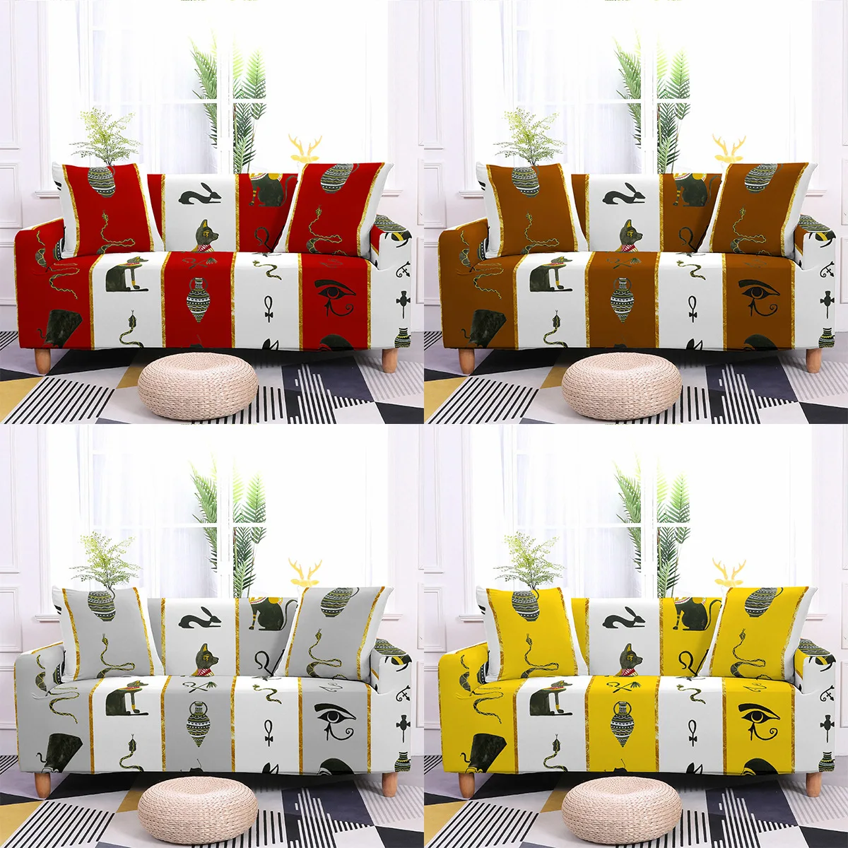 Cartoon Animal Print Elastic Sofa Cover Home Cute Sofa Covers for Living Room Sectional Sofa Cushion Cover Dustproof Slipcover
Cartoon Animal Print Elastic Sofa Cover Home Cute Sofa Covers for Living Room Sectional Sofa Cushion Cover Dustproof Slipcover