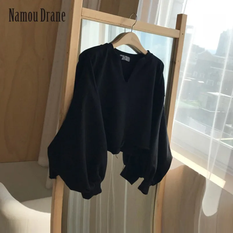 Namou Drane Women's Autumn 2022 New Loose Pure Color Student Hole Lazy Wind Long Sleeve Hoodie Women's Fashion
Namou Drane Women's Autumn 2022 New Loose Pure Color Student Hole Lazy Wind Long Sleeve Hoodie Women's Fashion