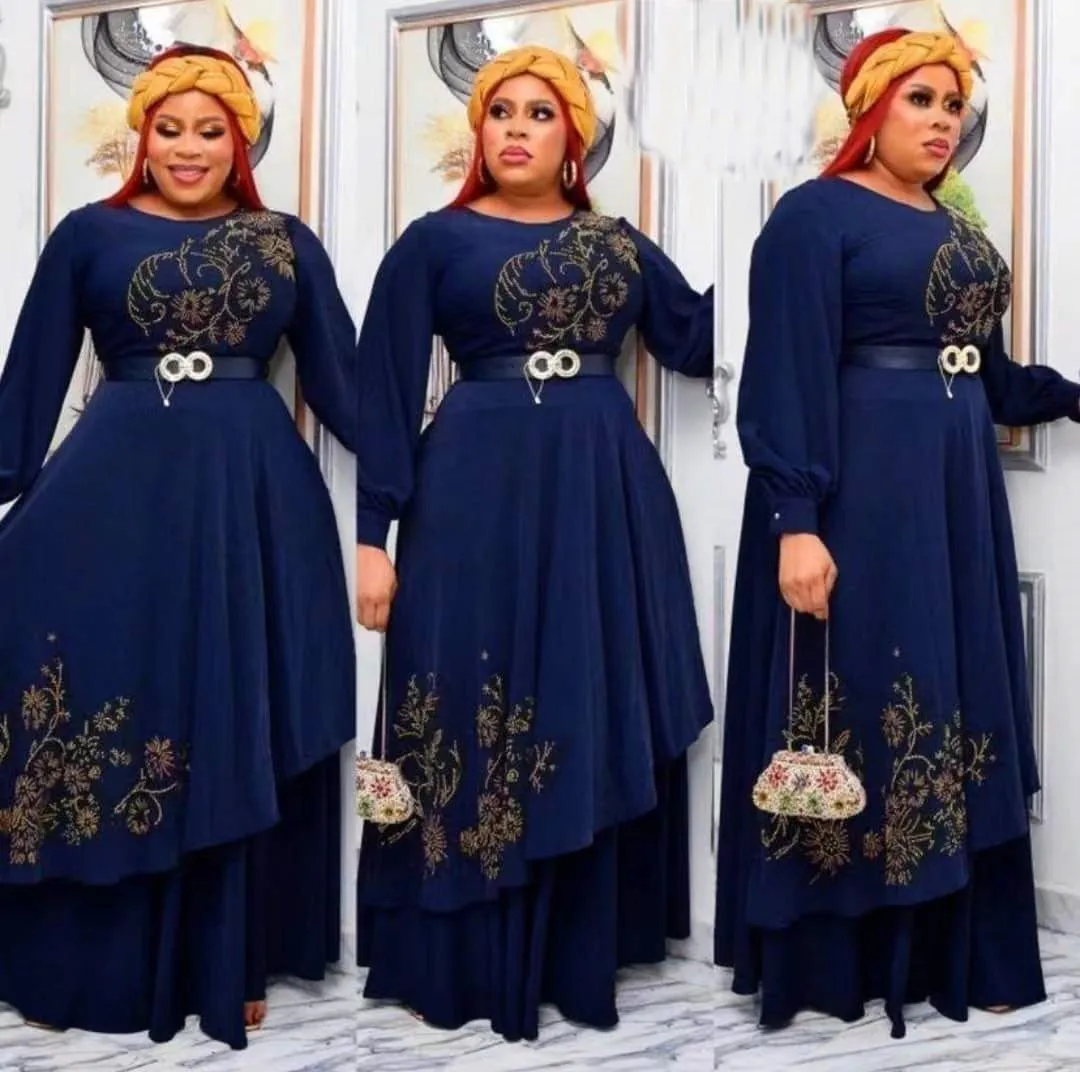 Plus Size Turkey African Party Dresses for Women 2023 New Long Sleeve Evening Gown Elegant Muslim Chiffon Maxi Dress Robe
Plus Size Turkey African Party Dresses for Women 2023 New Long Sleeve Evening Gown Elegant Muslim Chiffon Maxi Dress Robe