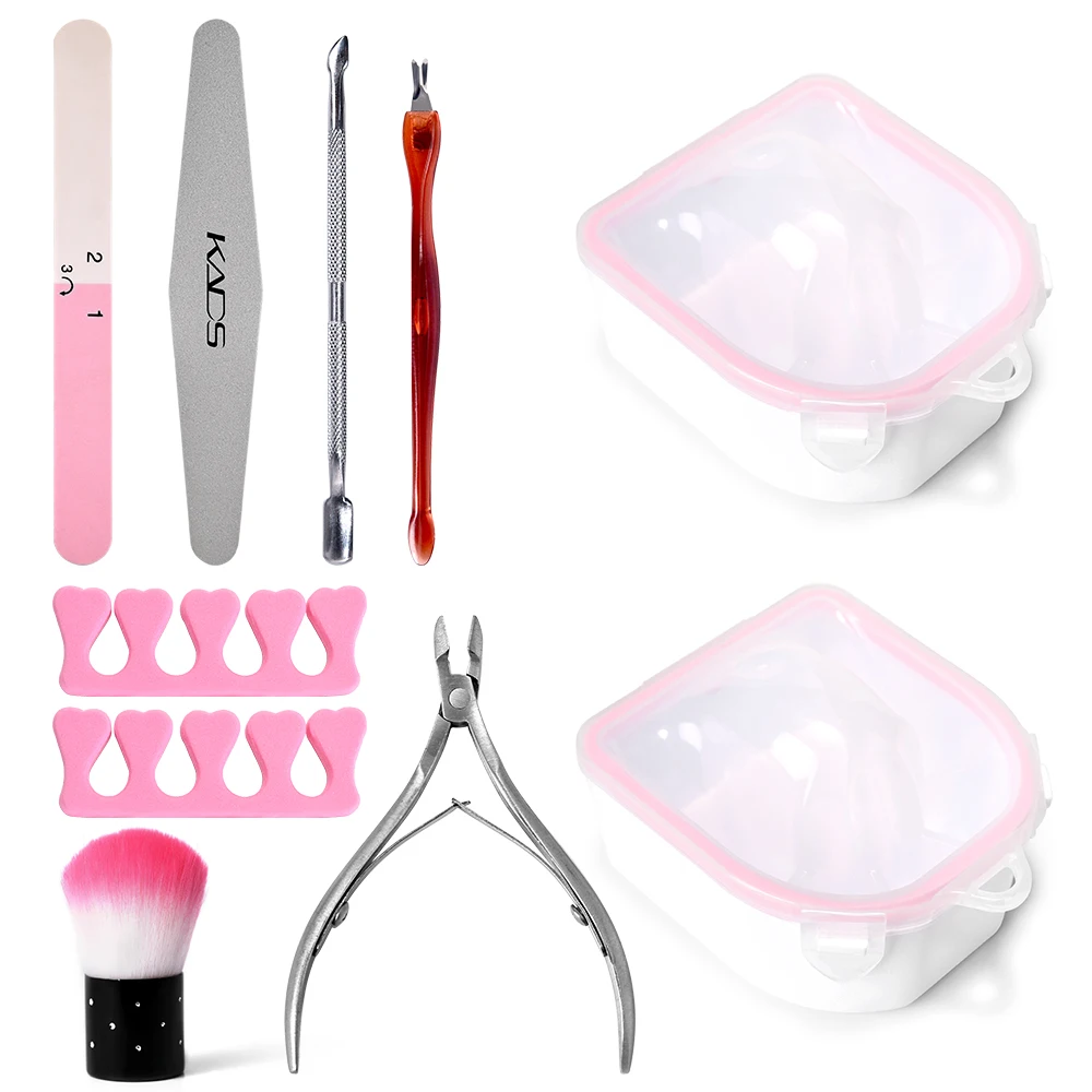 Nail Soak Off Bowl Set Nail Soaking Art Polish Remove Hand Wash Soaker Tray Triangle Cuticle Peeler Cuticle Peeler Nail File
Nail Soak Off Bowl Set Nail Soaking Art Polish Remove Hand Wash Soaker Tray Triangle Cuticle Peeler Cuticle Peeler Nail File