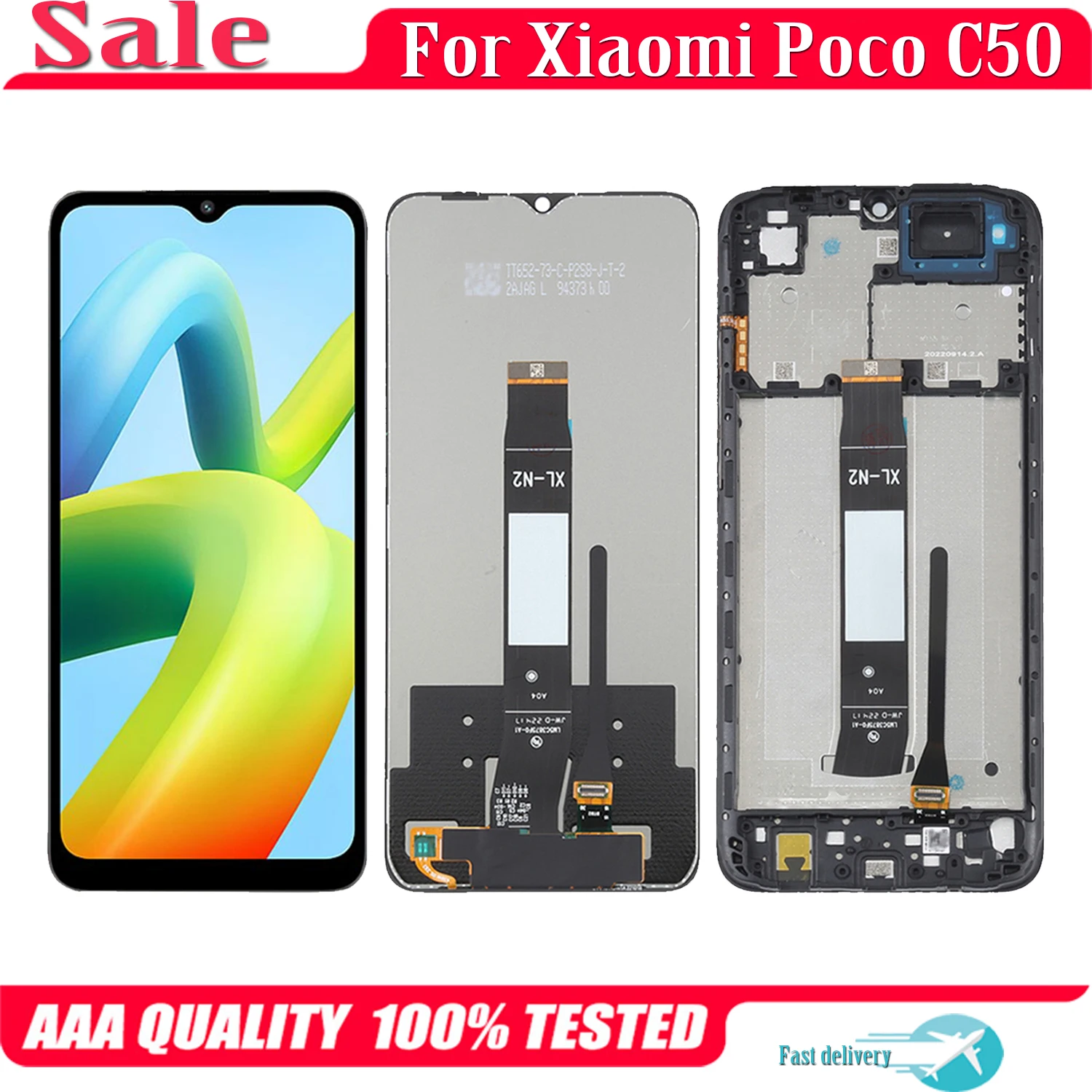 6.52" Original For Xiaomi Poco C50 MZB0D3DIN 220733SPI 220733SPH LCD Display Touch Screen Replacement Digitizer Assembly
6.52" Original For Xiaomi Poco C50 MZB0D3DIN 220733SPI 220733SPH LCD Display Touch Screen Replacement Digitizer Assembly