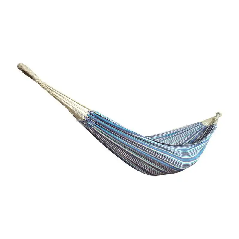 

in a Bag w/ Hand-woven Rope loops , 220 lbs Capacity , Sail Cloth Stripe , 77" L x 40" W