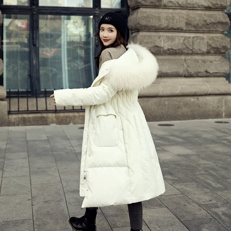 2023 New Winter and Spring Long down Jacket Women's below the Knee Slim Fit Korean Style Waist Trimming Fashion Thickened Coat
2023 New Winter and Spring Long down Jacket Women's below the Knee Slim Fit Korean Style Waist Trimming Fashion Thickened Coat