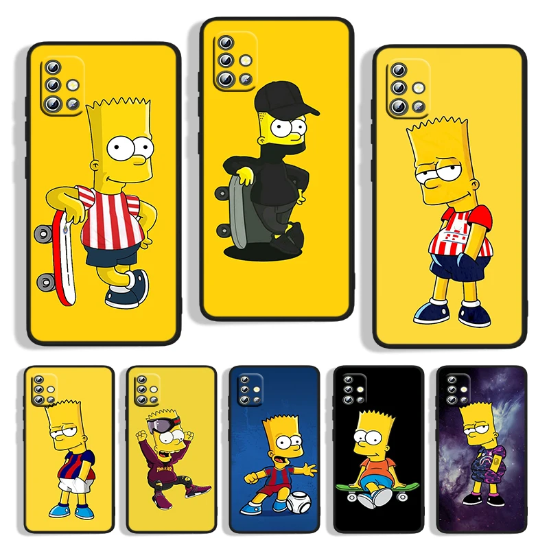 Funny cartoon simpsons For Samsung A73 A72 A71 A53 A52 A51 A41 A33 A32 A31 A22 A21S A13 A12 A03S A02 5G Black Phone Case
Funny cartoon simpsons For Samsung A73 A72 A71 A53 A52 A51 A41 A33 A32 A31 A22 A21S A13 A12 A03S A02 5G Black Phone Case