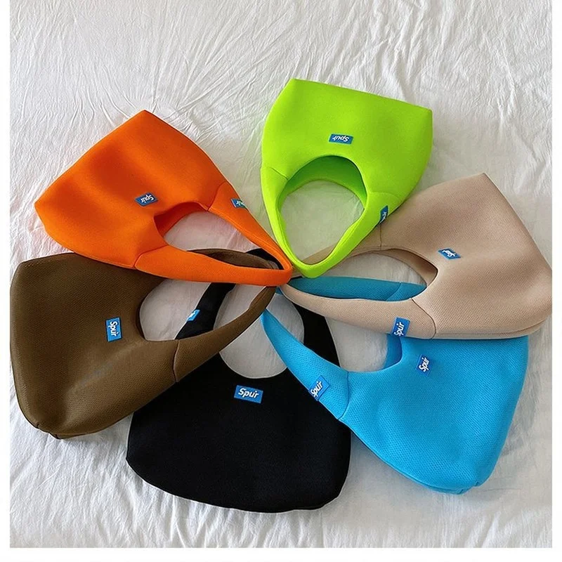 Fashion Design Women Hobos Clutch Purse Handbags Candy Color Nylon Ladies Small Shoulder Bags Simple Female Tote Bag
Fashion Design Women Hobos Clutch Purse Handbags Candy Color Nylon Ladies Small Shoulder Bags Simple Female Tote Bag