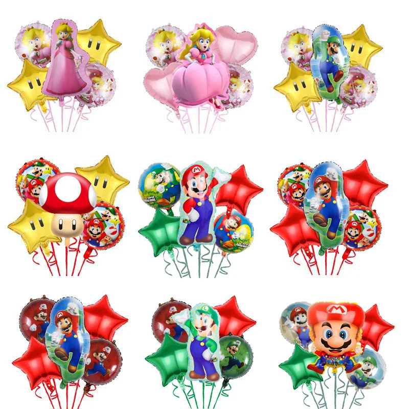 Super Mario New Product Cartoon Style Balloon Louisky Peach Princess Theme Birthday Party Decoration Cute for Boys and Girls
Super Mario New Product Cartoon Style Balloon Louisky Peach Princess Theme Birthday Party Decoration Cute for Boys and Girls