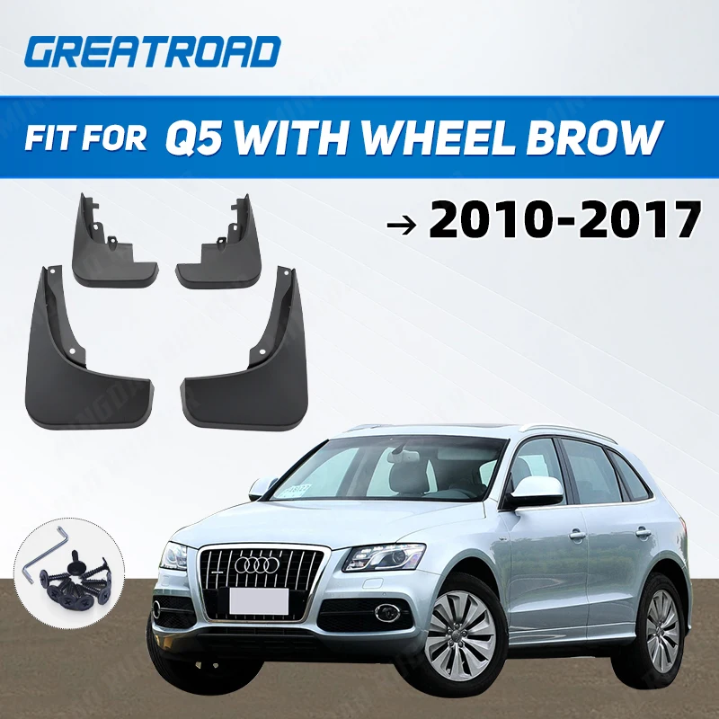 Mud Flaps For Audi Q5 with wheel brow 2010-2017 Mudflaps Splash Guards Mud Flap Front Rear Mudguards Fender Accessories
Mud Flaps For Audi Q5 with wheel brow 2010-2017 Mudflaps Splash Guards Mud Flap Front Rear Mudguards Fender Accessories