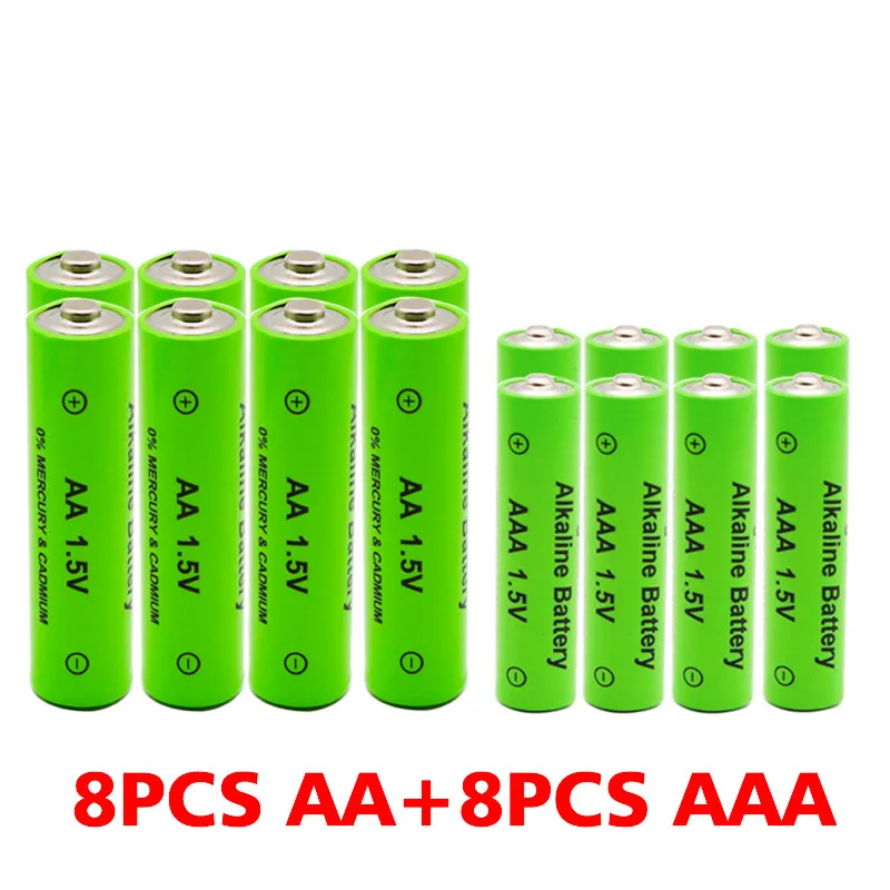 AAA + AA Rechargeable AA 1.5V 3000mah - 1.5V AAA 2100mAh Alkaline Battery Flashlight Toy Watch MP3 Player, Free Delivery
AAA + AA Rechargeable AA 1.5V 3000mah - 1.5V AAA 2100mAh Alkaline Battery Flashlight Toy Watch MP3 Player, Free Delivery