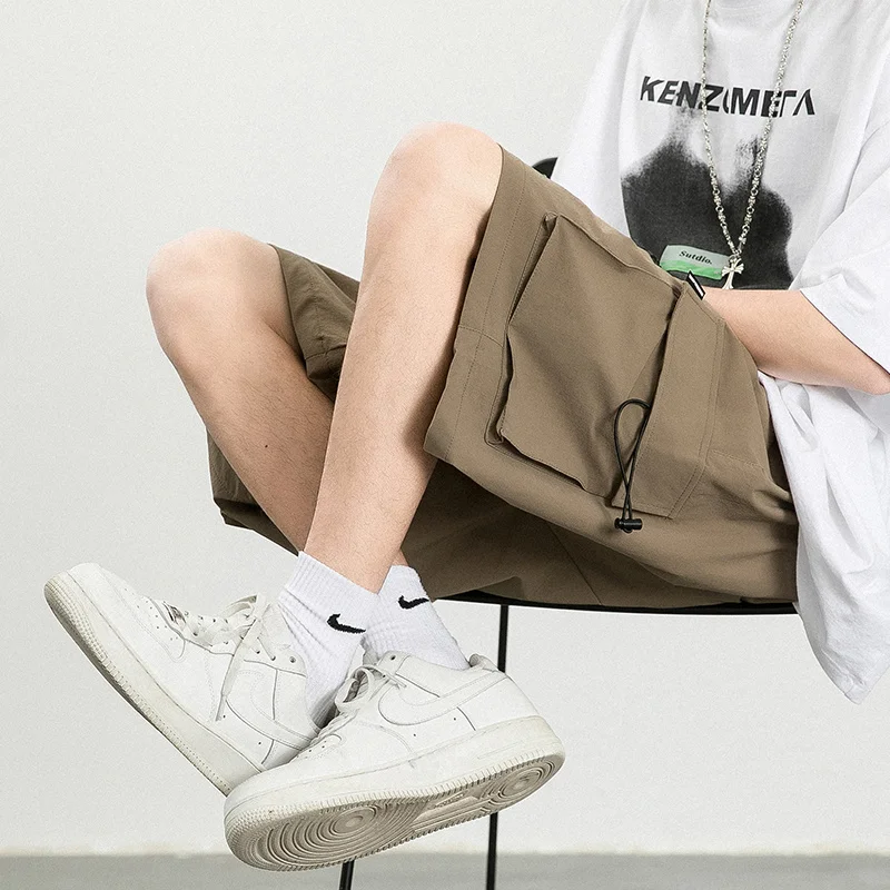 Summer 3-color Cotton Shorts Men Fashion Pocket Shorts Mens Japanese Streetwear Loose Hip-hop Straight Five-point Pants Men
Summer 3-color Cotton Shorts Men Fashion Pocket Shorts Mens Japanese Streetwear Loose Hip-hop Straight Five-point Pants Men