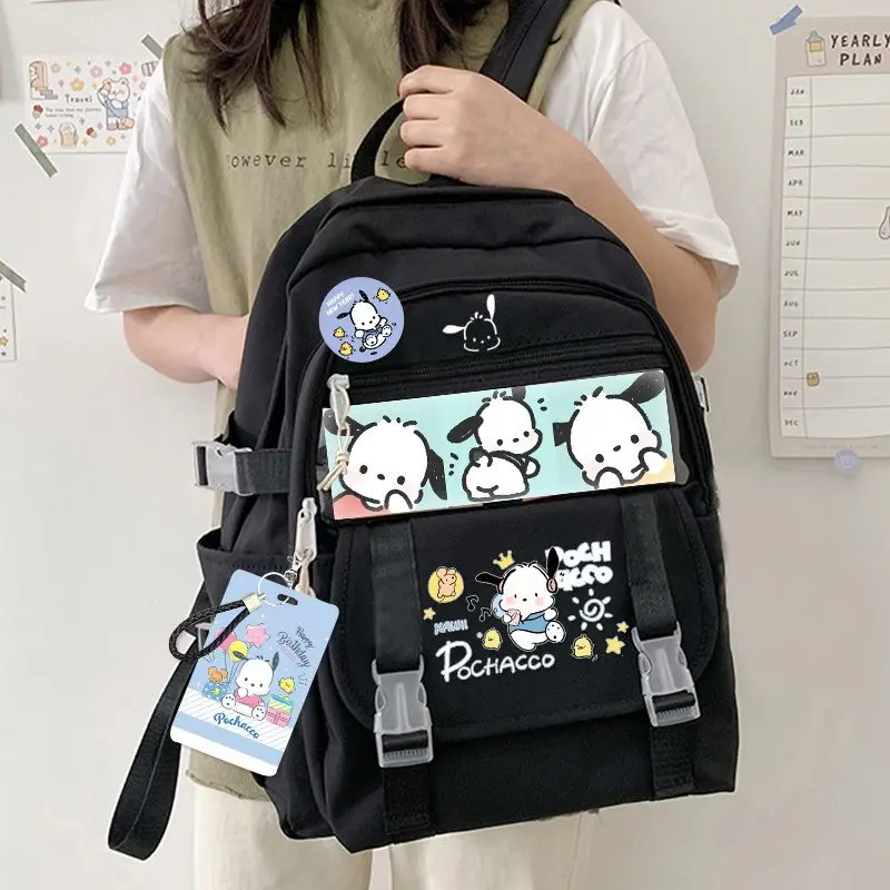Sanrio Kawaii Pochacco Backpack Cartoon Middle School Girl High School Student Backpack Cartoon Elementary School Backpack Gift
Sanrio Kawaii Pochacco Backpack Cartoon Middle School Girl High School Student Backpack Cartoon Elementary School Backpack Gift