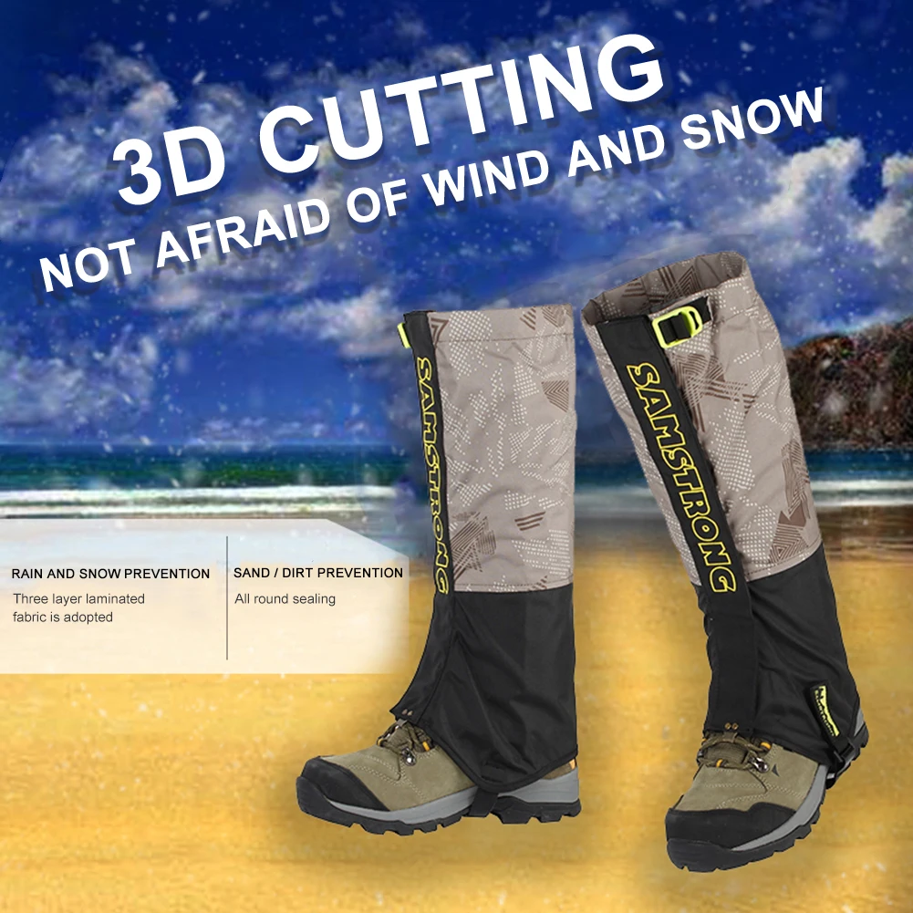 Waterproof Legging Gaiters Snow Boots Outdoor Camping Hiking Shoes Covers Travelling Easy Carrying Portable Parts
Waterproof Legging Gaiters Snow Boots Outdoor Camping Hiking Shoes Covers Travelling Easy Carrying Portable Parts