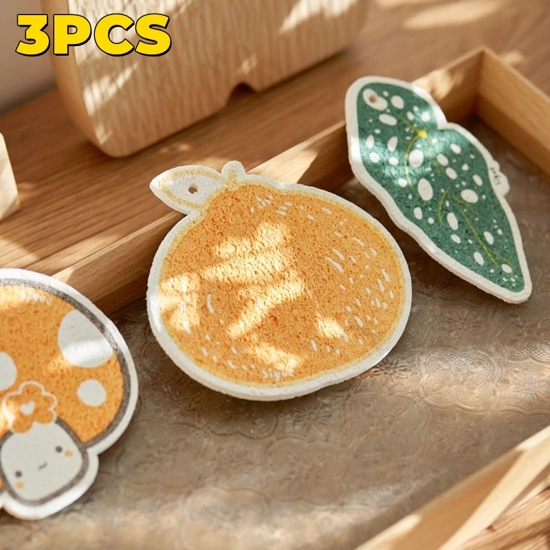3PCS Wood pulp cotton washing the dishes clean double-sided brush pot artifact wash glass wool cloth kitchen sponge
3PCS Wood pulp cotton washing the dishes clean double-sided brush pot artifact wash glass wool cloth kitchen sponge