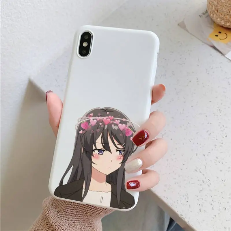 MaiYaCa Anime Mai Sakurajima Girl Phone Case Soft Solid Color for iPhone 11 12 13 mini pro XS MAX 8 7 6 6S Plus X XR
MaiYaCa Anime Mai Sakurajima Girl Phone Case Soft Solid Color for iPhone 11 12 13 mini pro XS MAX 8 7 6 6S Plus X XR