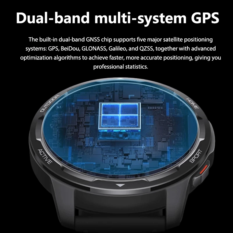 Смарт-часы Xiaomi Watch S1 активный телефон GPS NFC Alexa голосовое управление AMOLED дисплей 1 43
