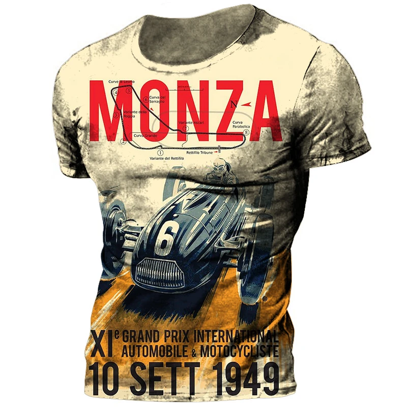 Road vehicles motorcycles New Pattern Polyester Men's Wear Short Sleeve T-Shirt Printed Clothes Round Neck Summer Leisure Origin
Road vehicles motorcycles New Pattern Polyester Men's Wear Short Sleeve T-Shirt Printed Clothes Round Neck Summer Leisure Origin
