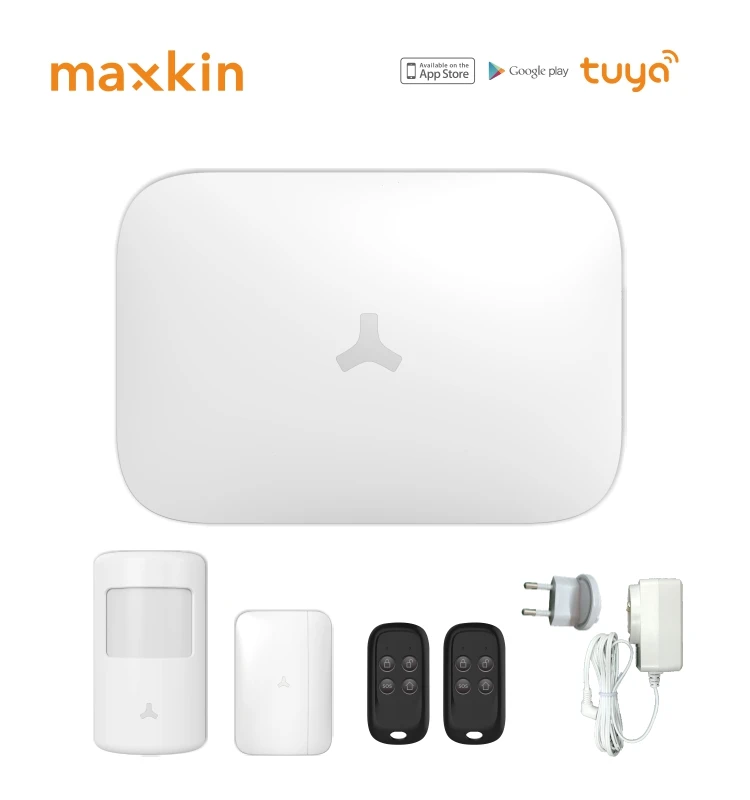 Система безопасности TUYA smart life Maxkin, самоконтроль, дистанционное управление, Wi-Fi, gsm, 4G
Система безопасности TUYA smart life Maxkin, самоконтроль, дистанционное управление, Wi-Fi, gsm, 4G