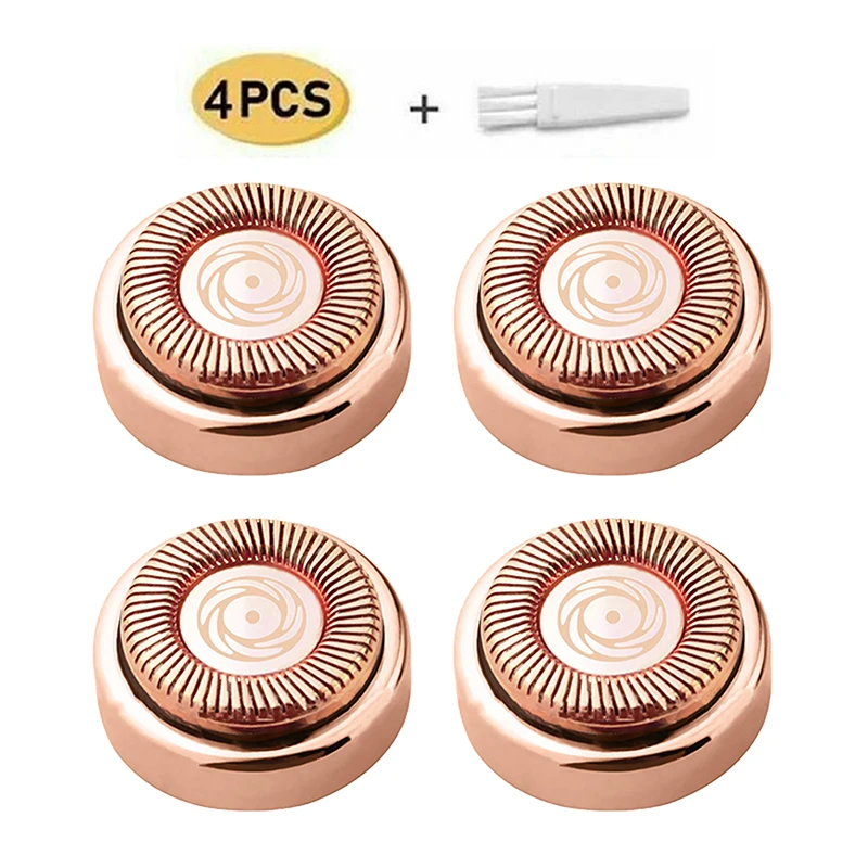 4 шт., сменные головки для удаления волос на лице 
4 шт., сменные головки для удаления волос на лице