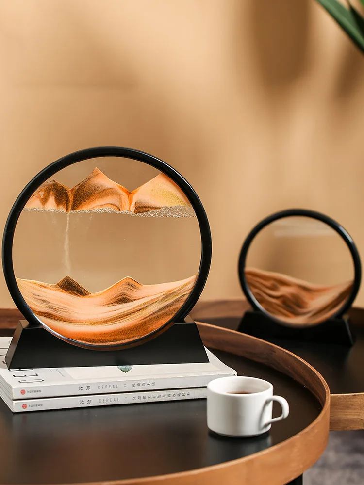 3D глубоководный песчаный пейзаж, часовой стеклянный круглый стеклянный движущийся песок, художественная картина в движении, текущая песча...
3D глубоководный песчаный пейзаж, часовой стеклянный круглый стеклянный движущийся песок, художественная картина в движении, текущая песча...